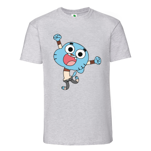 Цветна мъжка тениска- Гъмбол