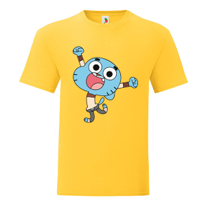 Цветна мъжка тениска- Гъмбол