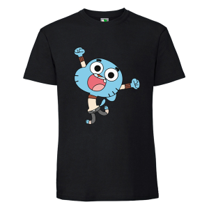 Черна мъжка тениска- Гъмбол