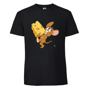 Черна мъжка тениска- Джери