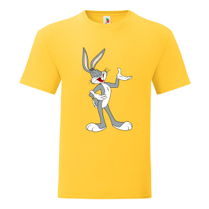 Цветна мъжка тениска- Бъгс Бъни
