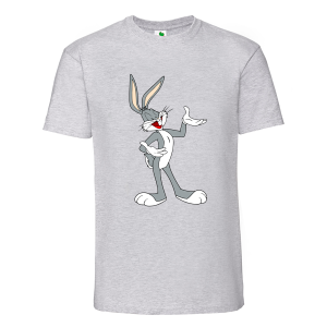 Цветна мъжка тениска- Бъгс Бъни