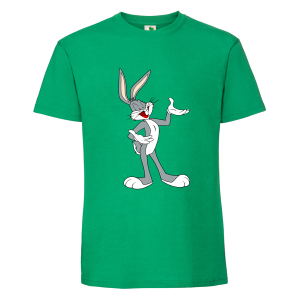 Цветна мъжка тениска- Бъгс Бъни