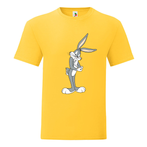 Цветна мъжка тениска- Бъгс Бъни