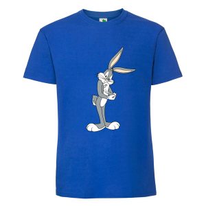 Цветна мъжка тениска- Бъгс Бъни