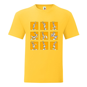 Цветна мъжка тениска- Бъгс Бъни