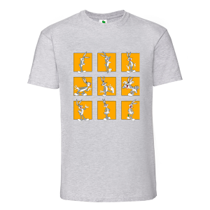 Цветна мъжка тениска- Бъгс Бъни