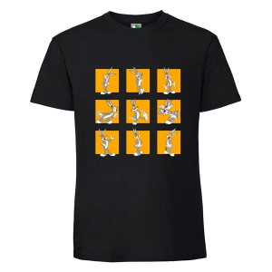 Черна мъжка тениска- Бъгс Бъни