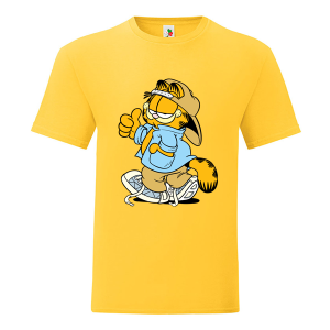 Цветна мъжка тениска- Гарфилд