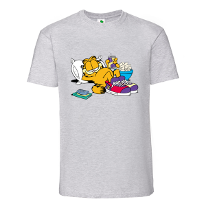 Цветна мъжка тениска- Гарфилд