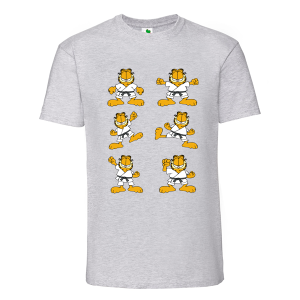 Цветна мъжка тениска- Гарфилд