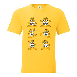 Цветна мъжка тениска- Гарфилд