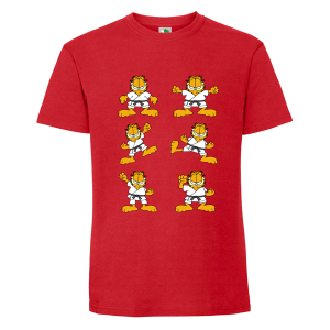 Цветна мъжка тениска- Гарфилд