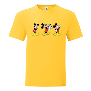 Цветна мъжка тениска- Мики Маус