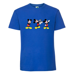 Цветна мъжка тениска- Мики Маус