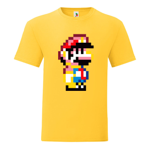 Цветна мъжка тениска- Супер Марио