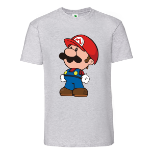 Цветна мъжка тениска- Супер Марио