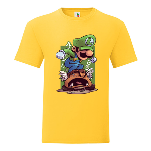 Цветна мъжка тениска- Супер Марио