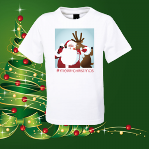 Детска коледна тениска