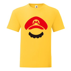 Цветна мъжка тениска- Супер Марио