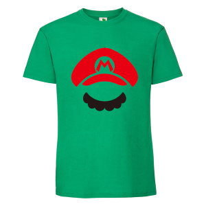 Цветна мъжка тениска- Супер Марио