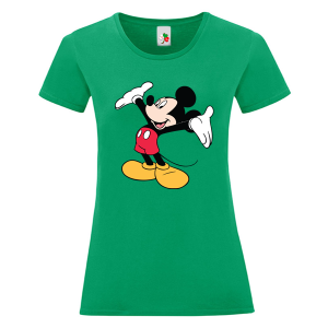 Цветна дамска тениска- Мики Маус
