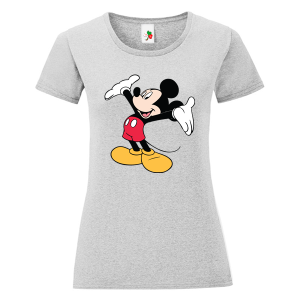 Цветна дамска тениска- Мики Маус