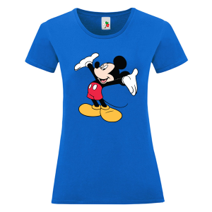 Цветна дамска тениска- Мики Маус