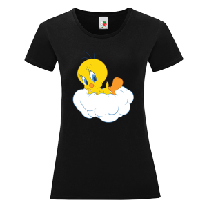 Черна дамска тениска- Туити