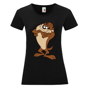 Черна дамска тениска- Тас