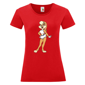 Цветна дамска тениска- Лола Бъни