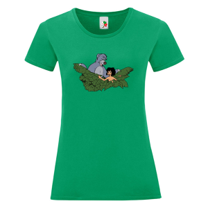 Цветна дамска тениска- Маугли