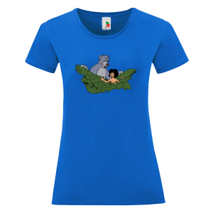 Цветна дамска тениска- Маугли