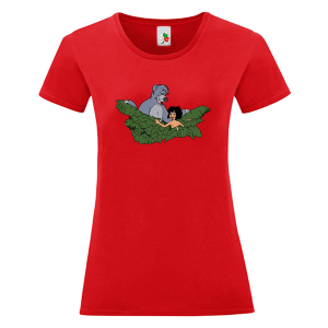 Цветна дамска тениска- Маугли