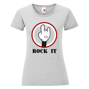 Цветна дамска тениска- Rock it