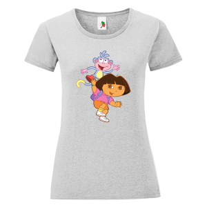 Цветна дамска тениска- Дора и Ботичко 