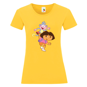 Цветна дамска тениска- Дора и Ботичко 