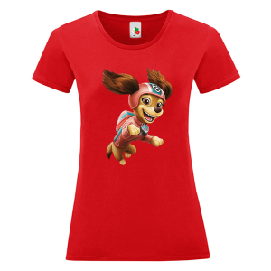 Цветна дамска тениска- Пес Патрул