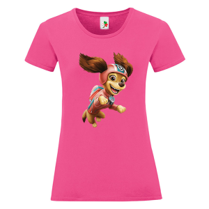 Цветна дамска тениска- Пес Патрул