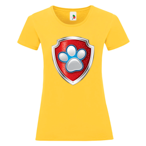 Цветна дамска тениска- Пес Патрул