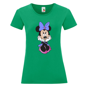 Цветна дамска тениска- Мини Маус