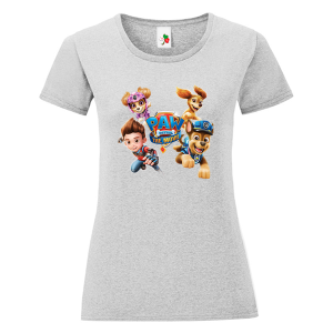 Цветна дамска тениска- Пес Патрул