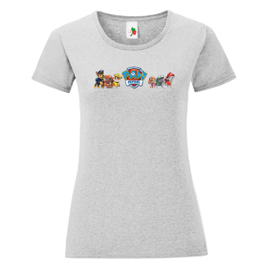 Цветна дамска тениска- Пес Патрул