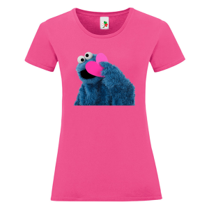 Цветна дамска тениска- Улица Сезам