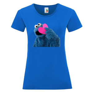 Цветна дамска тениска- Улица Сезам