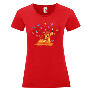 Цветна дамска тениска- Бамби