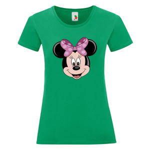 Цветна дамска тениска- Мини Маус