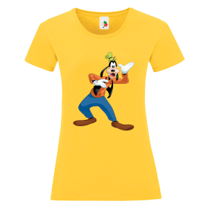 Цветна дамска тениска- Гуфи