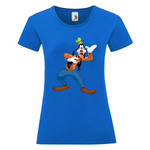 Цветна дамска тениска- Гуфи