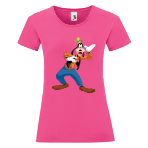 Цветна дамска тениска- Гуфи